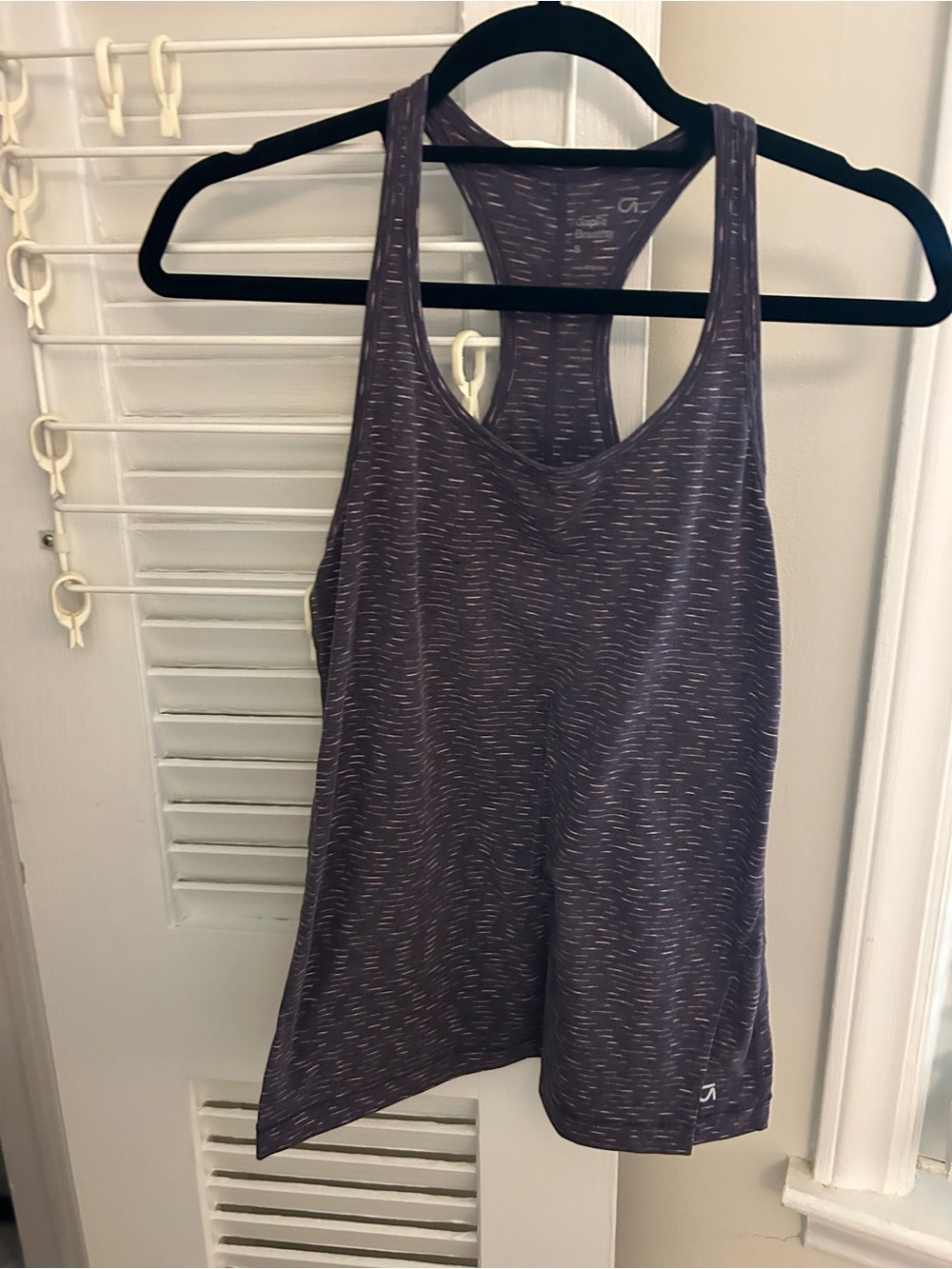 GapBody Purple Racerback Tank Top